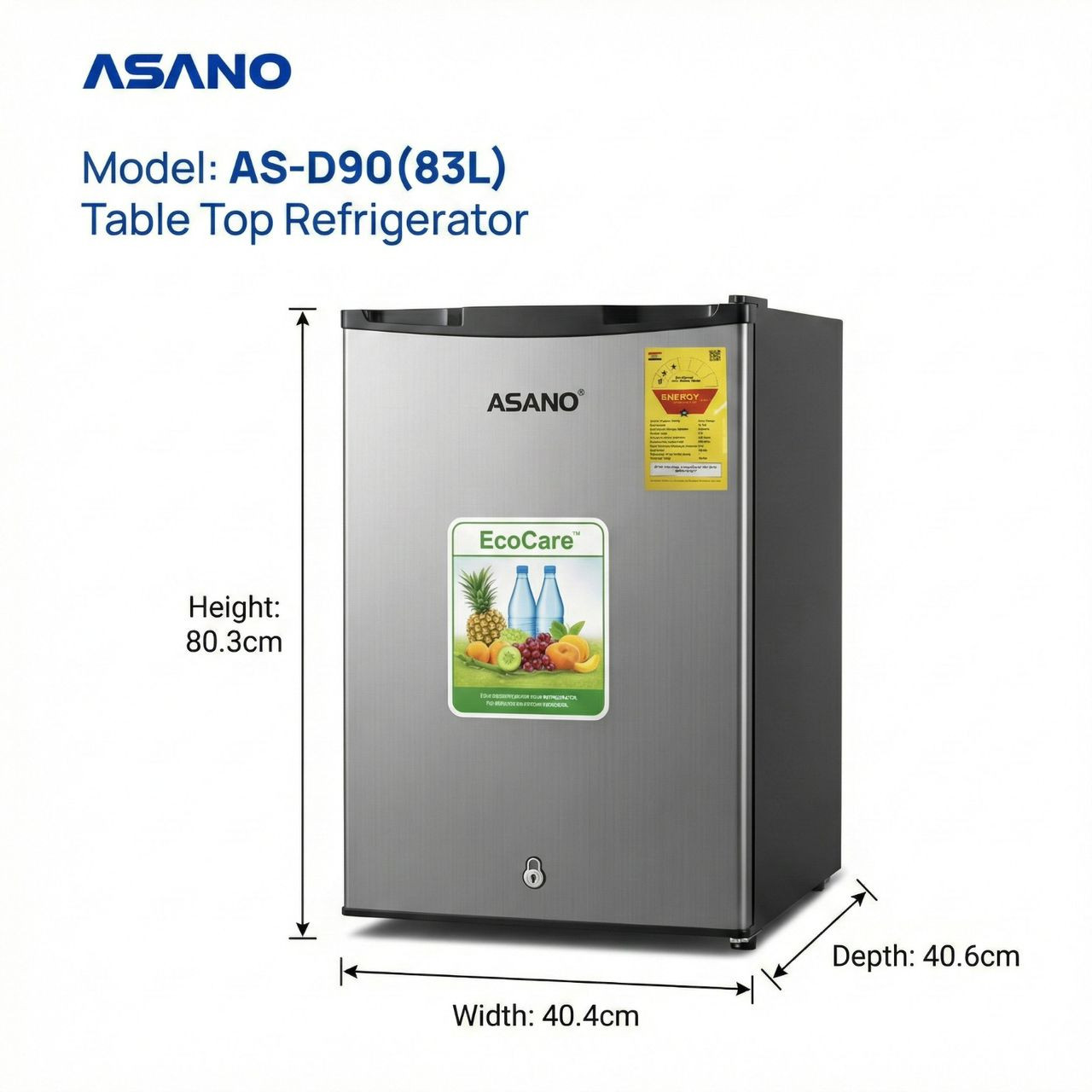 Asano Table Top Refrigerator